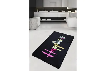 Parmar Baderomsmatte 80x100 cm Rektangulær - Flerfarget - Tekstiler & tepper - Teppe & matte - Baderomsmatte