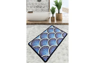 Parmeshwar Baderomsmatte 70x120 cm Rektangulær - Flerfarget - Tekstiler & tepper - Teppe & matte - Baderomsmatte