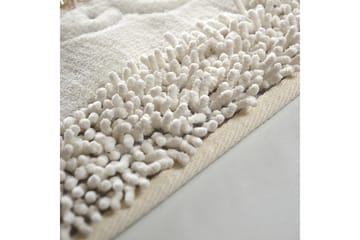 Parmeswari Baderomsmatte 60x100 cm Rektangulær - Krem - Tekstiler & tepper - Teppe & matte - Baderomsmatte