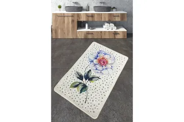 Stoneburn Baderomsmatte 70x120 cm Rektangulær - Flerfarget - Tekstiler & tepper - Teppe & matte - Baderomsmatte