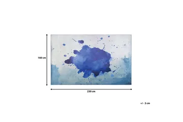 Domenice Matte 160x230 cm - Blå - Tekstiler & tepper - Teppe & matte