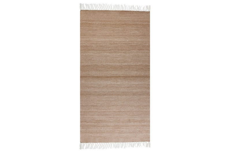 Flatvevd Malhia, Beige, 80x150 cm