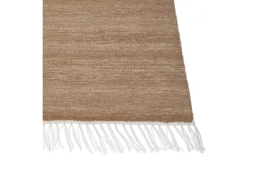 Flatvevd Malhia - Beige, 80x150 cm - Tekstiler & tepper - Teppe & matte - Flatvevde tepper