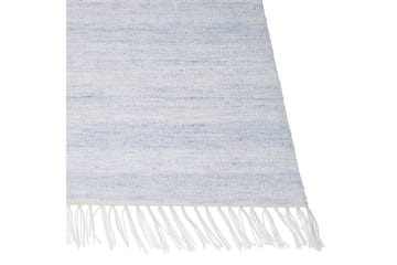Flatvevd Malhia - Blå, 80x150 cm - Tekstiler & tepper - Teppe & matte - Flatvevde tepper