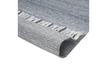 Flatvevd Malhia - Grå, 160x230 cm - Tekstiler & tepper - Teppe & matte - Flatvevde tepper