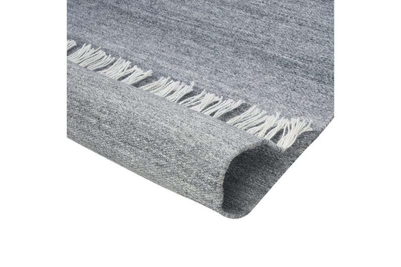 Flatvevd Malhia - Grå, 160x230 cm - Tekstiler & tepper - Teppe & matte - Flatvevde tepper