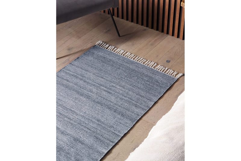 Flatvevd Malhia - Grå, 80x150 cm - Tekstiler & tepper - Teppe & matte - Flatvevde tepper