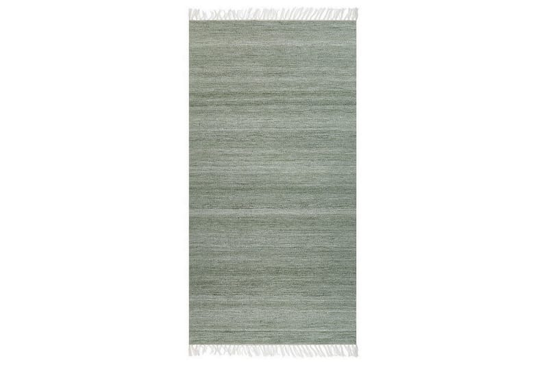 Flatvevd Malhia - Grønn, 80x150 cm - Tekstiler & tepper - Teppe & matte - Flatvevde tepper