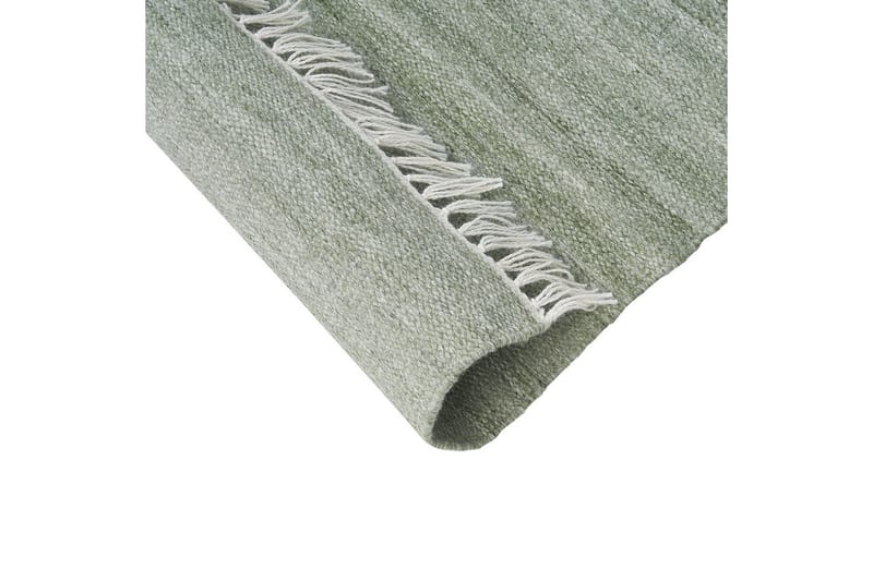 Flatvevd Malhia - Grønn, 80x150 cm - Tekstiler & tepper - Teppe & matte - Flatvevde tepper
