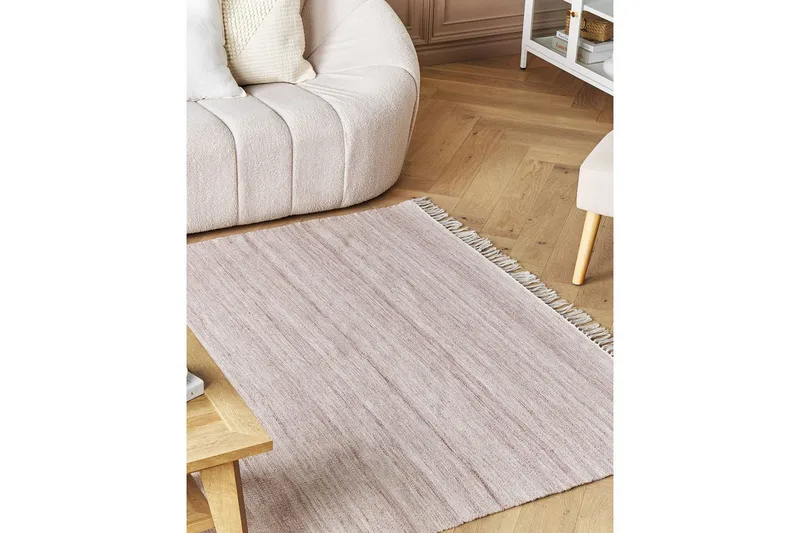 Flatvevd Malhia - Rød, 160x230 cm - Tekstiler & tepper - Teppe & matte - Flatvevde tepper