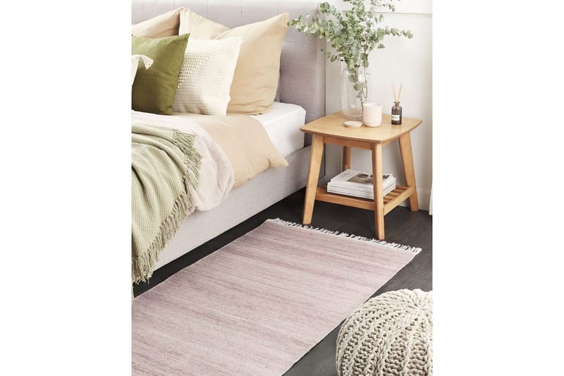 Flatvevd Malhia - Rød, 80x150 cm - Tekstiler & tepper - Teppe & matte - Flatvevde tepper