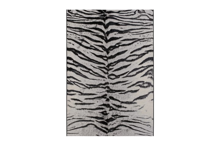 Flatvevd Matte Domani Tiger 200x290 cm - Sølv - Flatvevde tepper