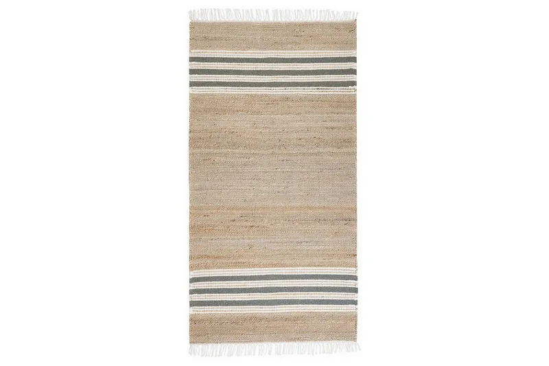 Flatvevd Mirza, Beige, Natur, Grå, Hvit