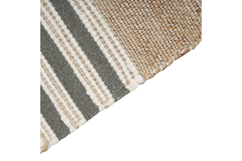 Flatvevd Mirza - Beige, Natur, Grå, Hvit - Tekstiler & tepper - Teppe & matte - Flatvevde tepper