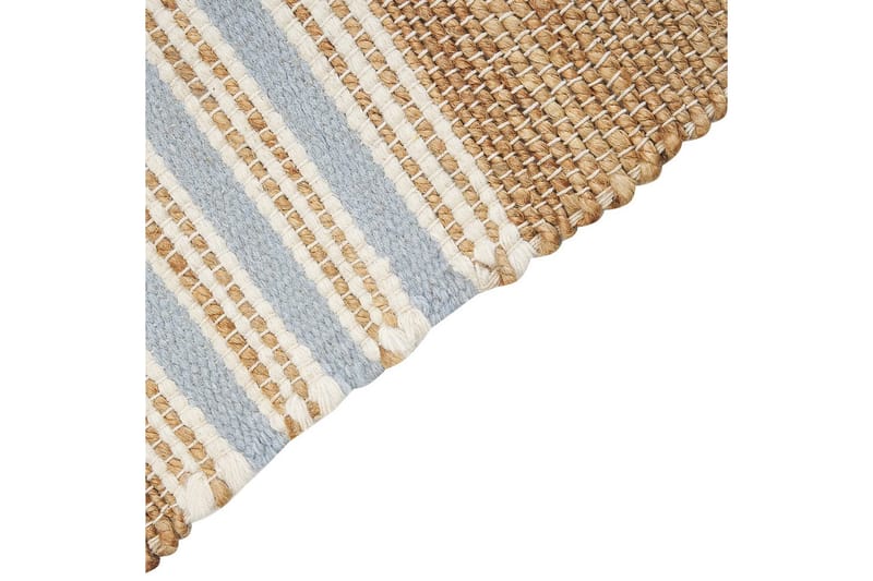 Flatvevd Mirza - Beige, Natur, Hvit, Blå - Tekstiler & tepper - Teppe & matte - Flatvevde tepper