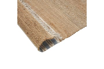 Flatvevd Mirza - Beige, Natur, Hvit, Blå - Tekstiler & tepper - Teppe & matte - Flatvevde tepper