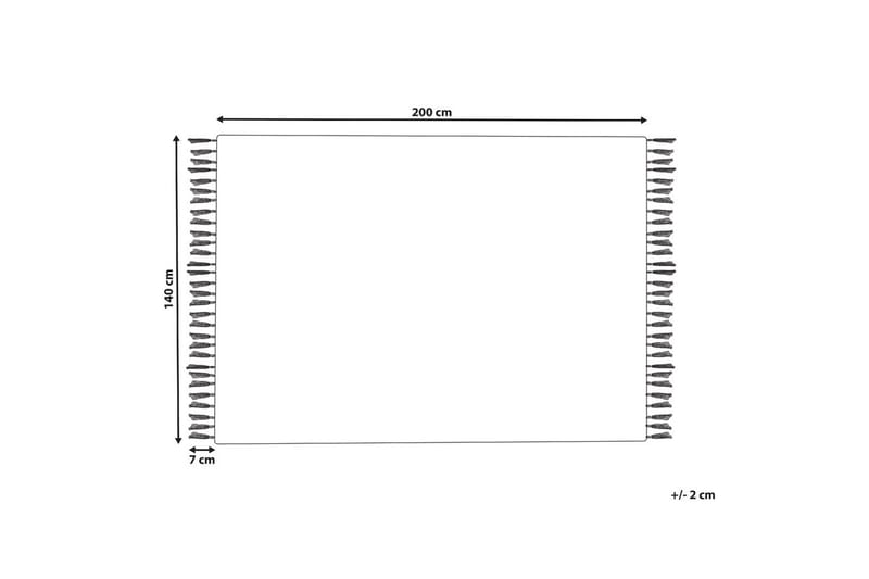 Flatvevd Nakkas - 140x200 cm - Tekstiler & tepper - Teppe & matte - Flatvevde tepper