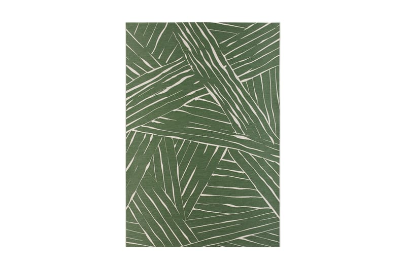 Flatvevd Matte Domani Modern 160x230 cm - Grønn - Flatvevde tepper