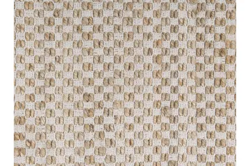 Matte 140 x 200 cm beige ZERDALI - Beige - Tekstiler & tepper - Teppe & matte - Flatvevde tepper