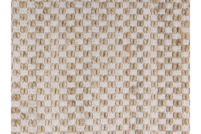 Matte 140 x 200 cm beige ZERDALI - Beige - Tekstiler & tepper - Teppe & matte - Flatvevde tepper