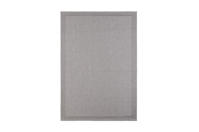 Miami Flatvevd Matte 240x340 cm - Grå - Tekstiler & tepper - Teppe & matte - Flatvevde tepper