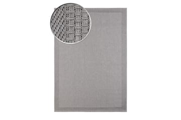 Miami Flatvevd Matte 240x340 cm - Grå - Tekstiler & tepper - Teppe & matte - Flatvevde tepper
