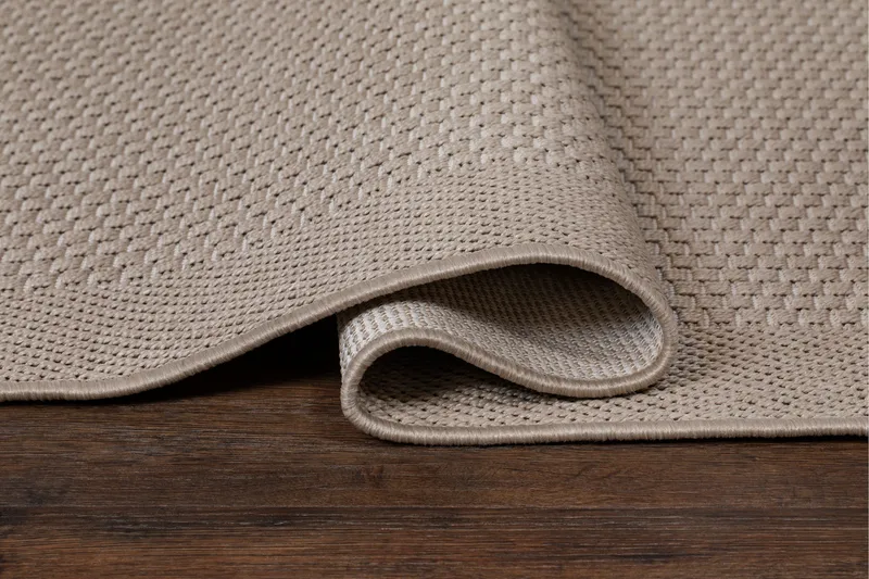 Miami Flatvevd Matte Firkantet 200x200 cm - Natur - Tekstiler & tepper - Teppe & matte - Flatvevde tepper