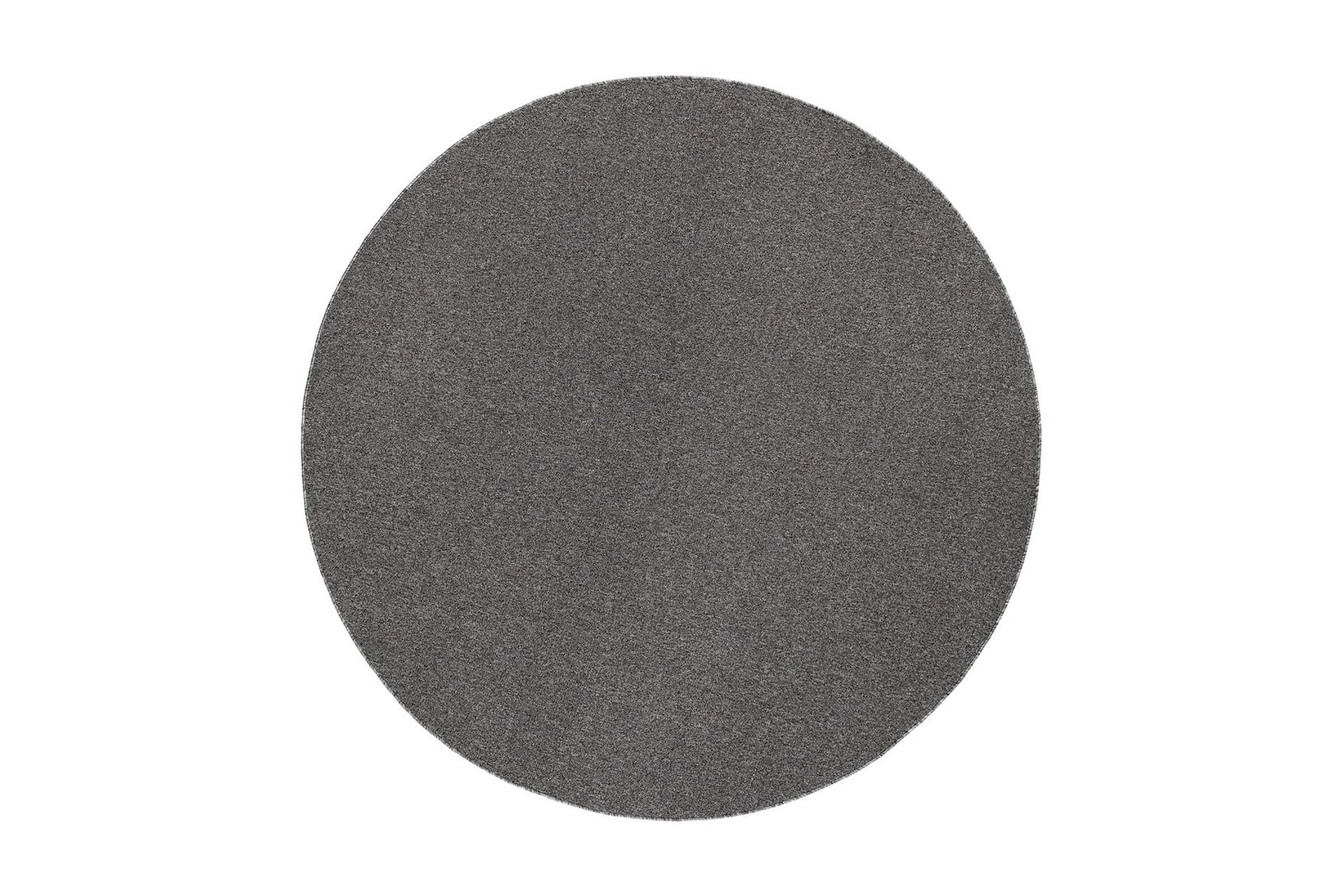 Porto Flatvevd Matte Rund 200 cm - Grå - Tekstiler & tepper - Teppe & matte - Flatvevde tepper