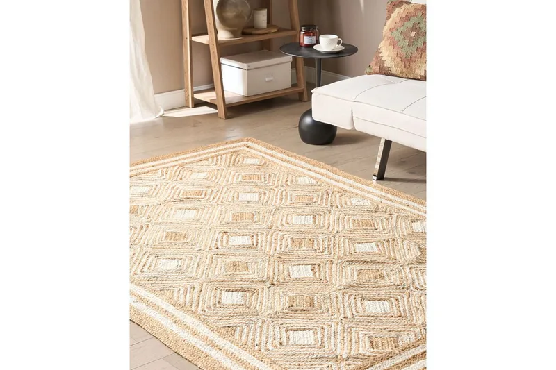 Flatvevet Mengen - 160x230 cm - Tekstiler & tepper - Teppe & matte - Moderne matte - Jutematter & hampematter