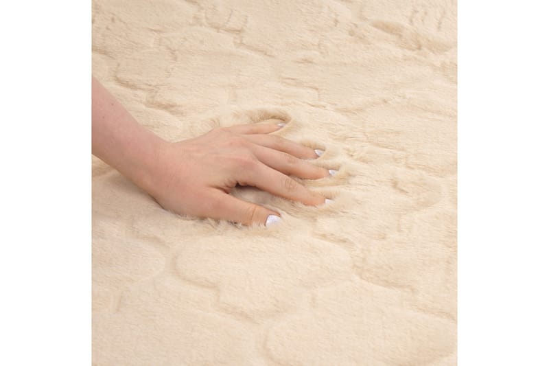 Gharo Skinnteppe 160x230 cm - Beige - Tekstiler & tepper - Teppe & matte - Skinn & pelstepper