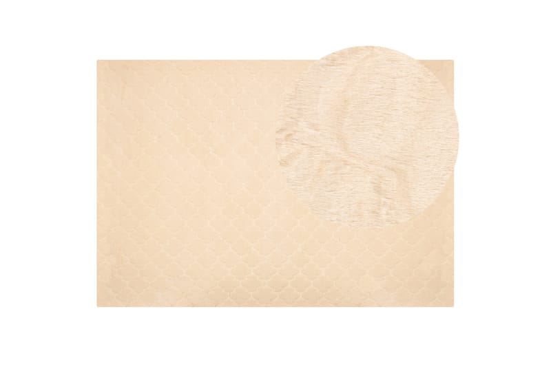 Gharo Skinnteppe 160x230 cm - Beige - Tekstiler & tepper - Teppe & matte - Skinn & pelstepper