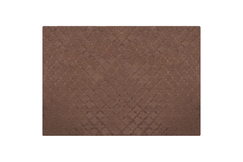 Gharo Skinnteppe 160x230 cm, Brun