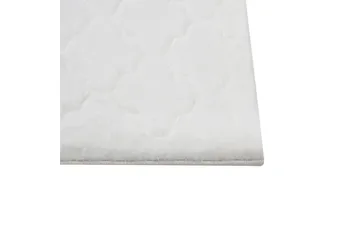 Gharo Skinnteppe 160x230 cm - Hvit - Tekstiler & tepper - Teppe & matte - Skinn & pelstepper