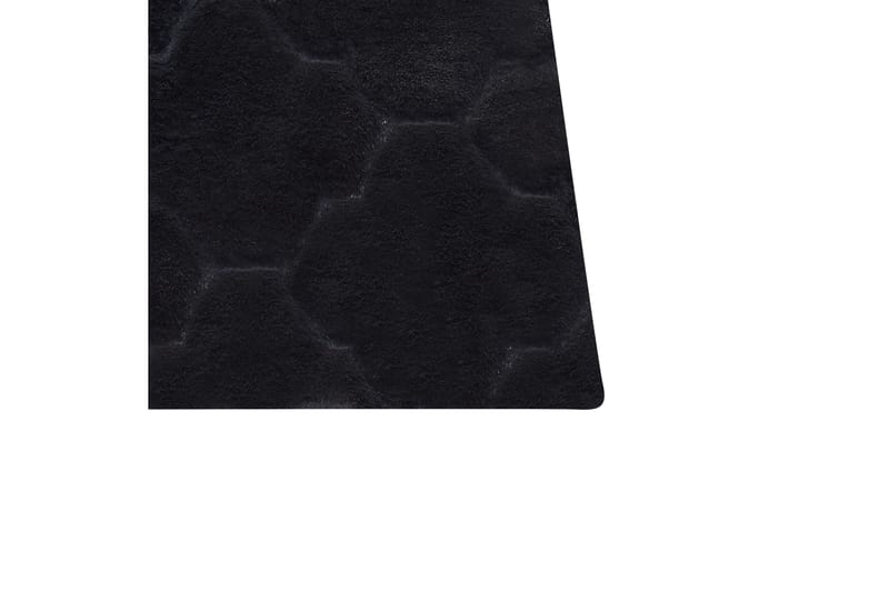 Gharo Skinnteppe 160x230 cm - Svart - Tekstiler & tepper - Teppe & matte - Skinn & pelstepper