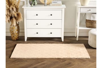 Gharo Skinnteppe 80x150 cm - Beige - Tekstiler & tepper - Teppe & matte - Skinn & pelstepper