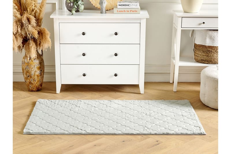 Gharo Skinnteppe 80x150 cm - Grå - Tekstiler & tepper - Teppe & matte - Skinn & pelstepper