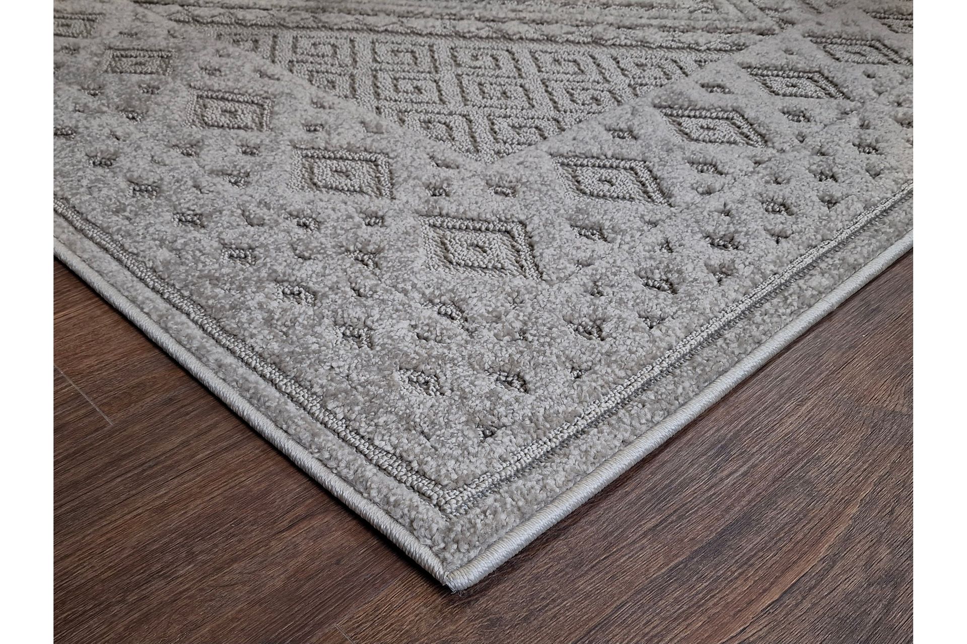 Hampton Flatvevd teppe 200x290 cm Rektangulær - Grå - Tekstiler & tepper - Teppe & matte - Flatvevde tepper