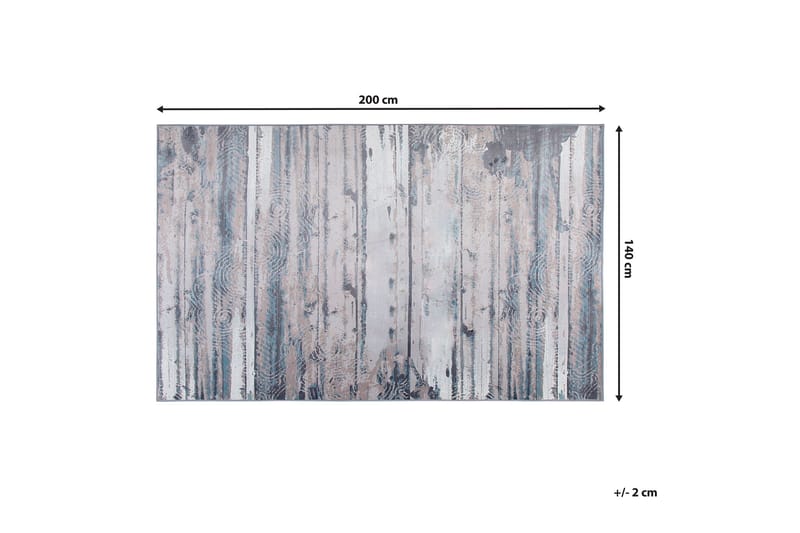 Leonhard Matte 140x200 cm - Grå - Tekstiler & tepper - Teppe & matte - Små tepper