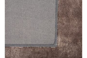 Lyme Matte Lång Lugg 200x200 cm - Lysebrun - Tekstiler & tepper - Teppe & matte