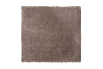 Lyme Matte Lång Lugg 200x200 cm - Lysebrun - Tekstiler & tepper - Teppe & matte