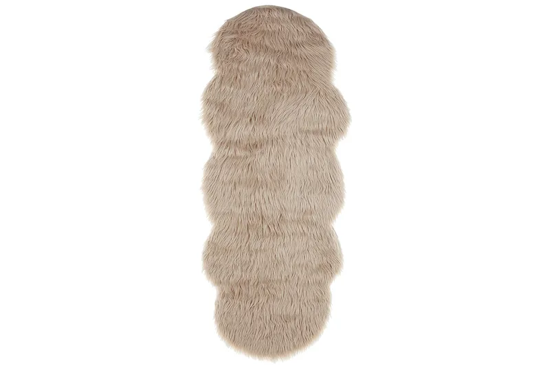 Mamungari Skinnteppe 60x180 cm, Beige