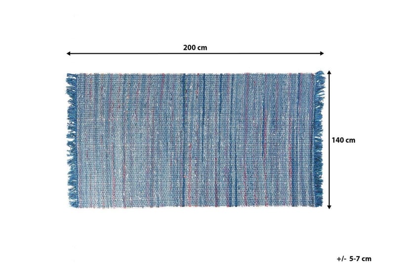 Matte Besni 140x200 cm - Blå - Teppe & matte