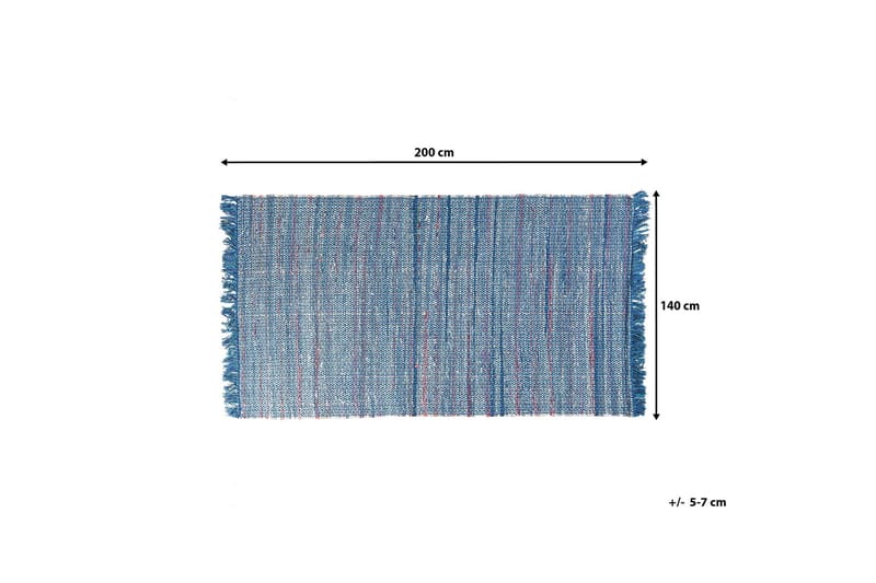 Matte Besni 140x200 cm - Blå - Teppe & matte