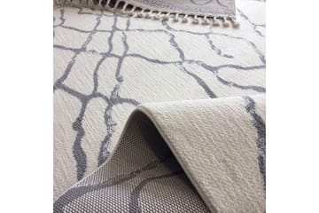 Matte Tacettin 200x290 cm - Hvit / Grå - Tekstiler & tepper - Teppe & matte