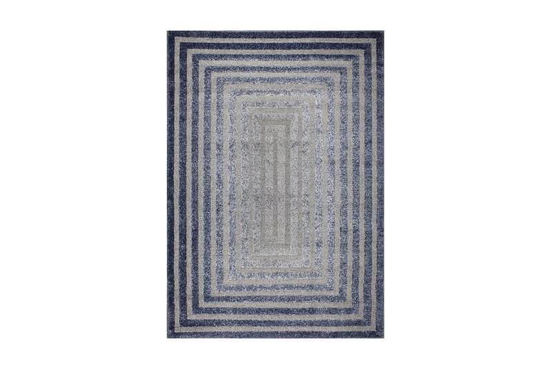 Matte Terni 120x170 cm Mørkblå/Krem - D-sign - Teppe & matte - Små tepper