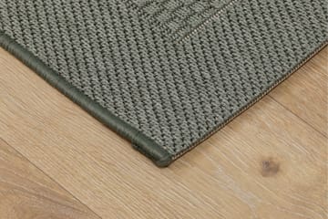 Miami Flatvevd Matte 160x230 cm - Grønn - Tekstiler & tepper - Teppe & matte - Flatvevde tepper