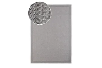 Miami Flatvevd Matte 240x340 cm - Grå - Tekstiler & tepper - Teppe & matte - Flatvevde tepper