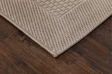 Miami Flatvevd Matte Firkantet 200x200 cm - Natur - Tekstiler & tepper - Teppe & matte - Flatvevde tepper