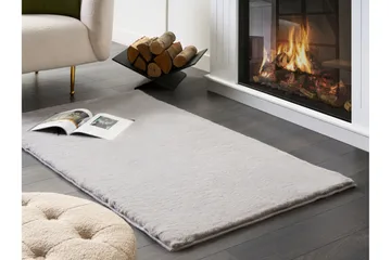 Mirpur Skinnteppe 80x150 cm - Grå - Tekstiler & tepper - Teppe & matte - Moderne matte - Wiltontepper