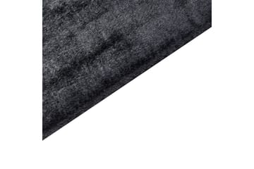 Mirpur Skinnteppe 80x150 cm - Svart - Tekstiler & tepper - Teppe & matte - Små tepper
